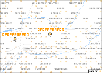 map of Pfaffenberg