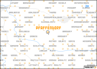 map of Pfaffendorf