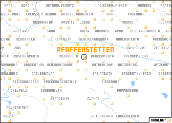 map of Pfaffenstetten