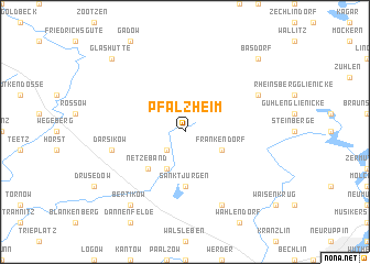 map of Pfalzheim