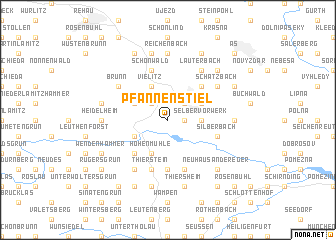 map of Pfannenstiel