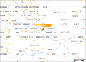 map of Pfarrdorf