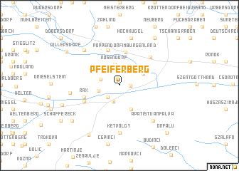 map of Pfeiferberg