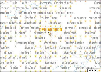 map of Pfeisenham