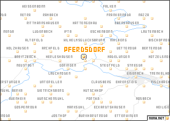 map of Pferdsdorf