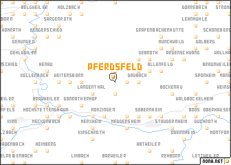 map of Pferdsfeld