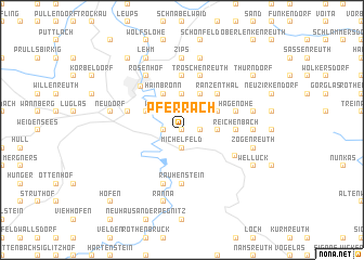 map of Pferrach