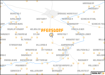 map of Pfersdorf