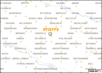 map of Pfieffe