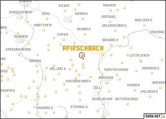 map of Pfirschbach
