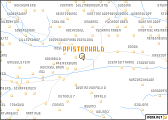 map of Pfisterwald