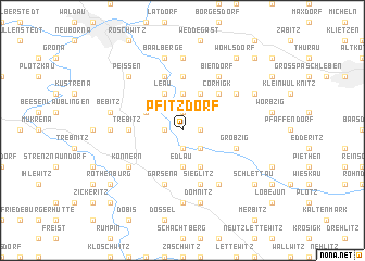 map of Pfitzdorf