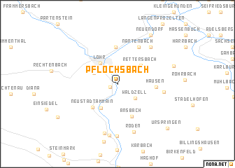 map of Pflochsbach