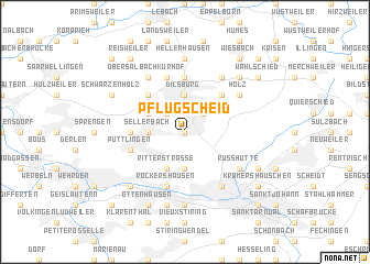 map of Pflugscheid