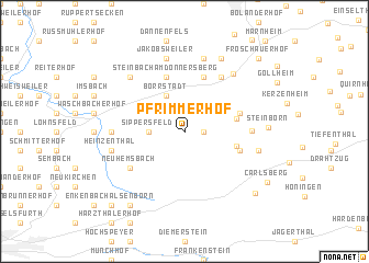 map of Pfrimmerhof