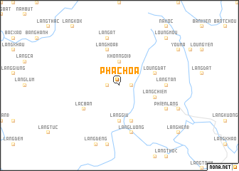 map of Phác Hòa