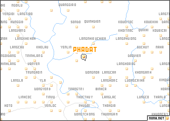 map of Pha Dat