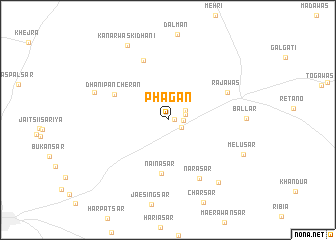 map of Phagān