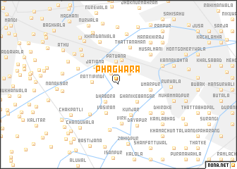 map of Phagwāra