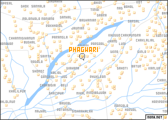 map of Phagwāri