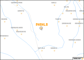 map of Phahla