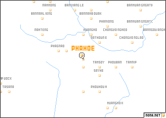 map of Pha Hoe