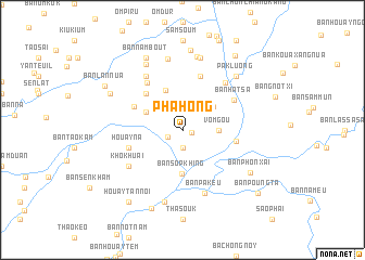 map of Pha Hong