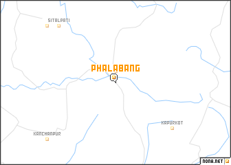 map of Phālābāng
