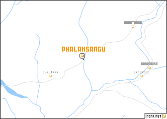 map of Phalāmsāngu