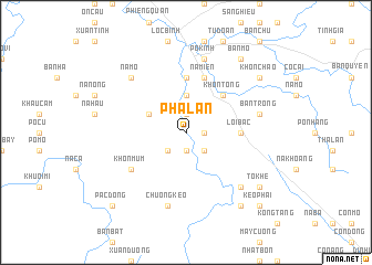 map of Phá Lan