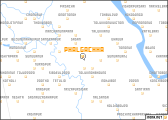 map of Phalgāchha