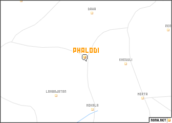 map of Phalodi