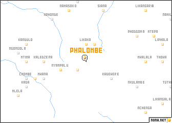 map of Phalombe