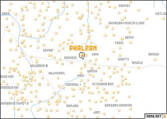 map of Phal Rām