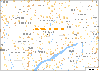 map of Phāmbreān di Dhok