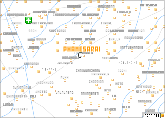 map of Phame Sarai