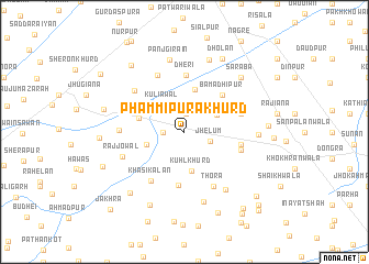 map of Phammipura Khurd