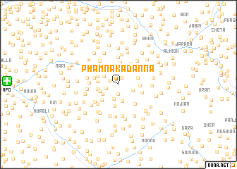 map of Phāmna ka Danna