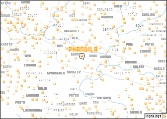 map of Phandila