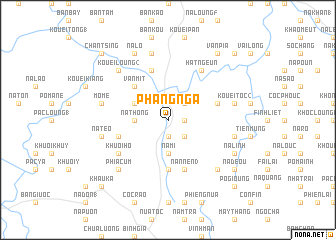 map of Phang Nga