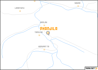 map of Phanjila