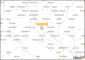 map of Phấn Mễ