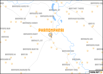 map of Phanom Phrai