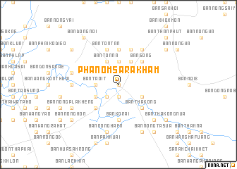 map of Phanom Sarakham