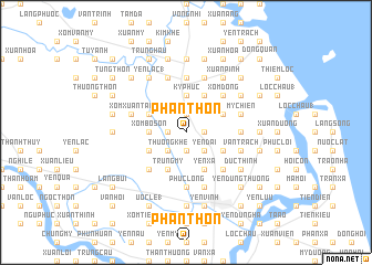 map of Phan Thon