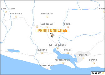 map of Phantom Acres