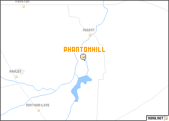 map of Phantom Hill