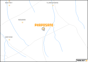 map of Phaposane