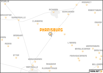 map of Pharisburg