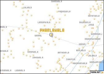 map of Pharlāwāla